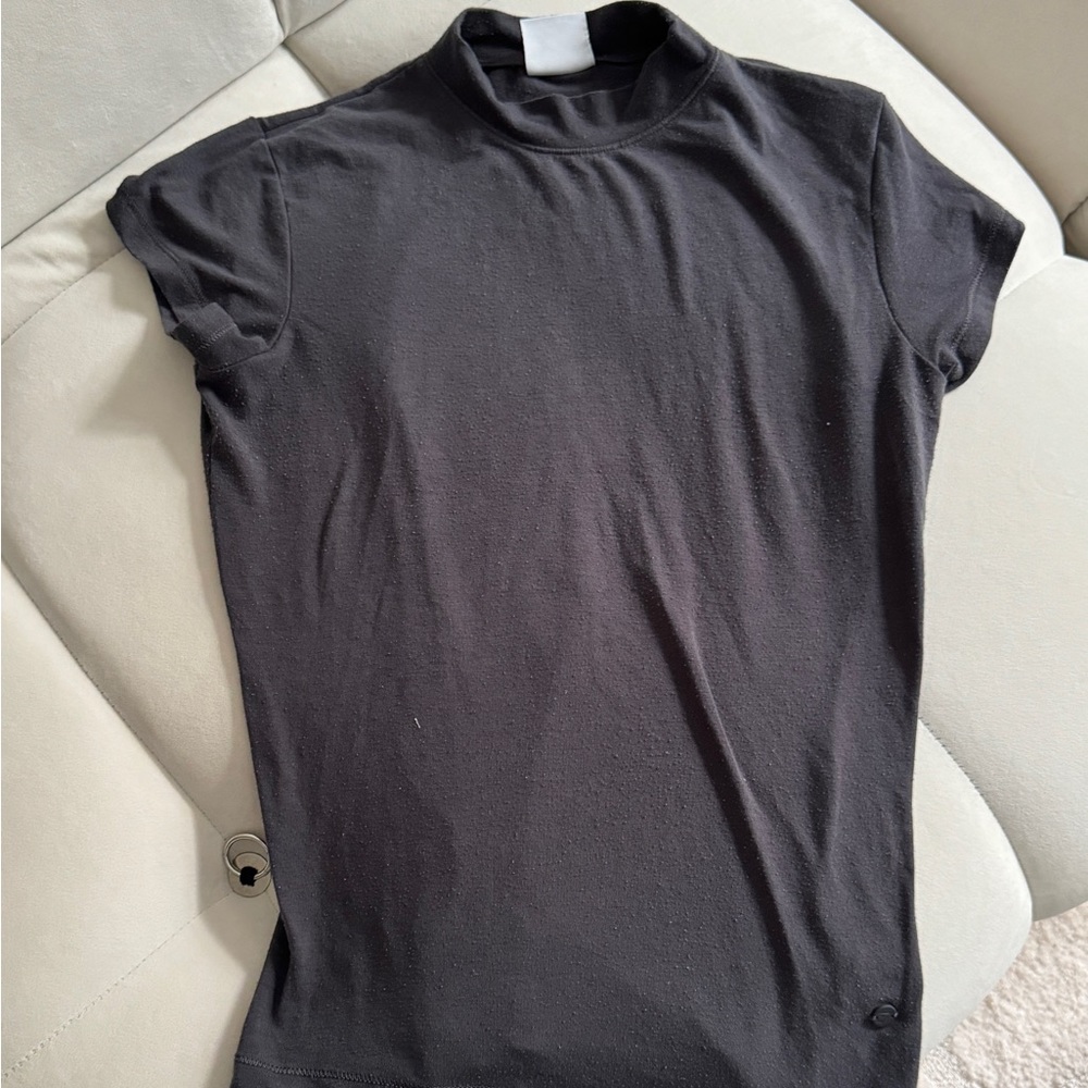 Gymshark grey contour top